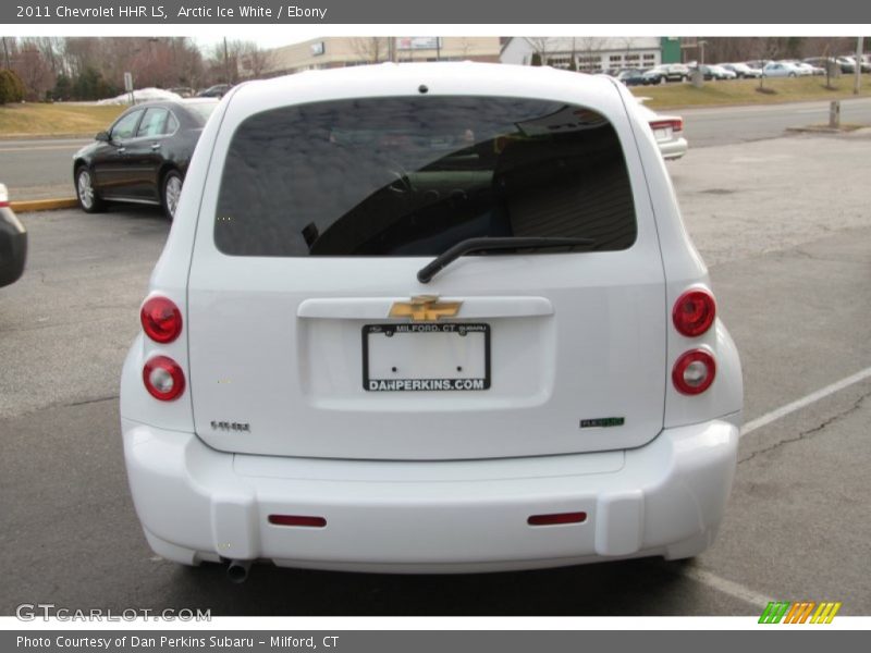 Arctic Ice White / Ebony 2011 Chevrolet HHR LS