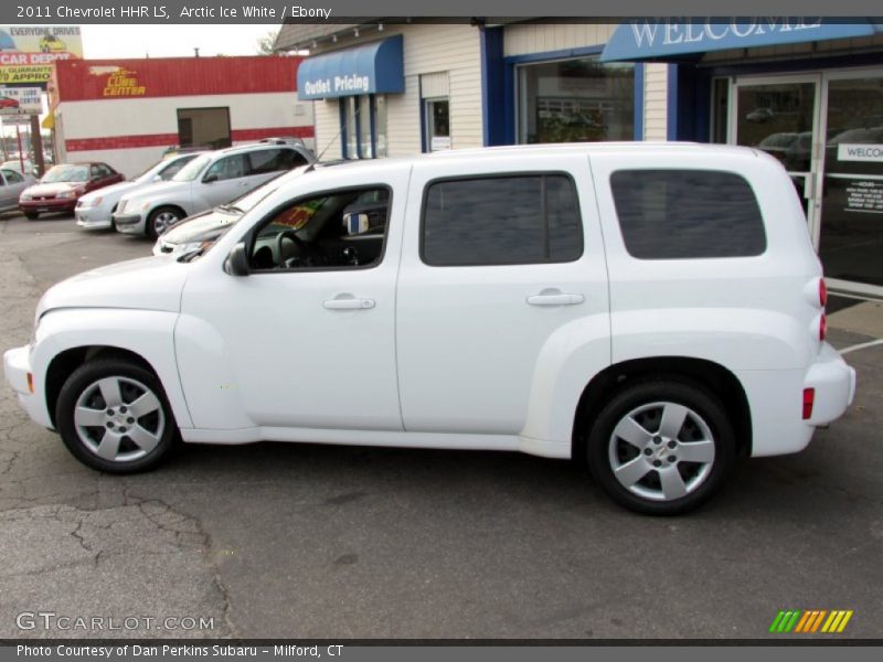 Arctic Ice White / Ebony 2011 Chevrolet HHR LS