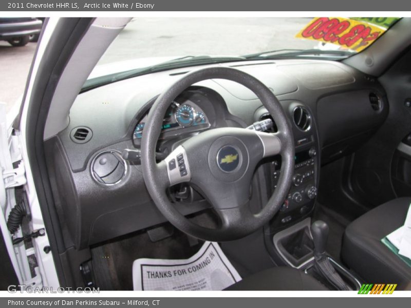 Arctic Ice White / Ebony 2011 Chevrolet HHR LS