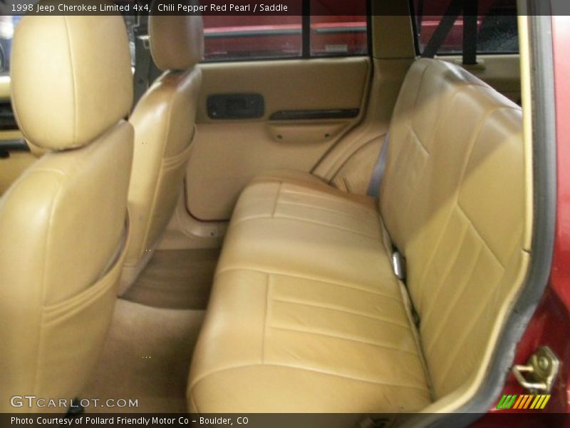 Chili Pepper Red Pearl / Saddle 1998 Jeep Cherokee Limited 4x4