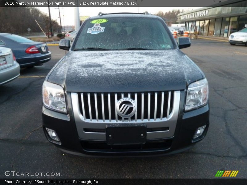 Black Pearl Slate Metallic / Black 2010 Mercury Mariner V6 Premier 4WD