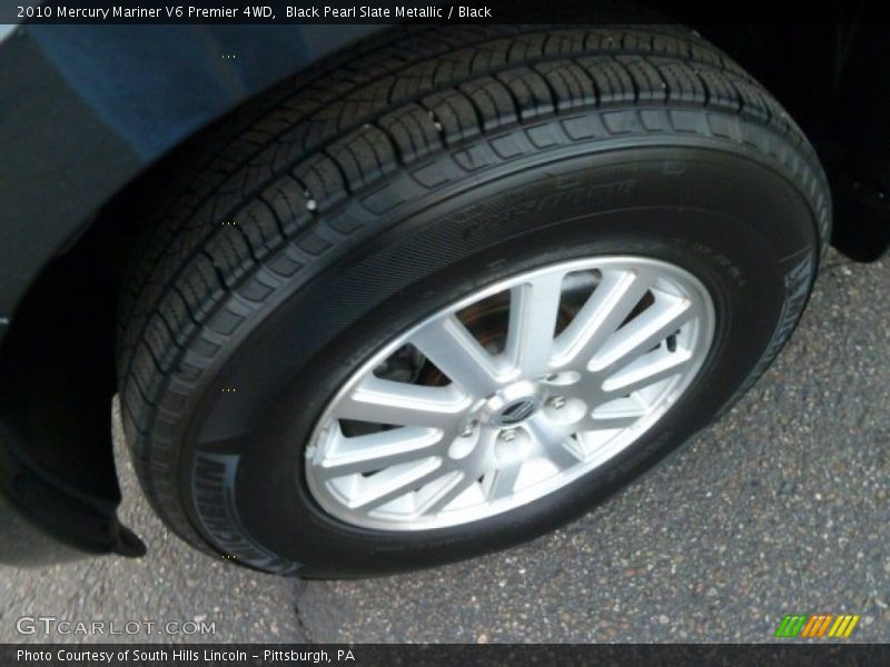 Black Pearl Slate Metallic / Black 2010 Mercury Mariner V6 Premier 4WD