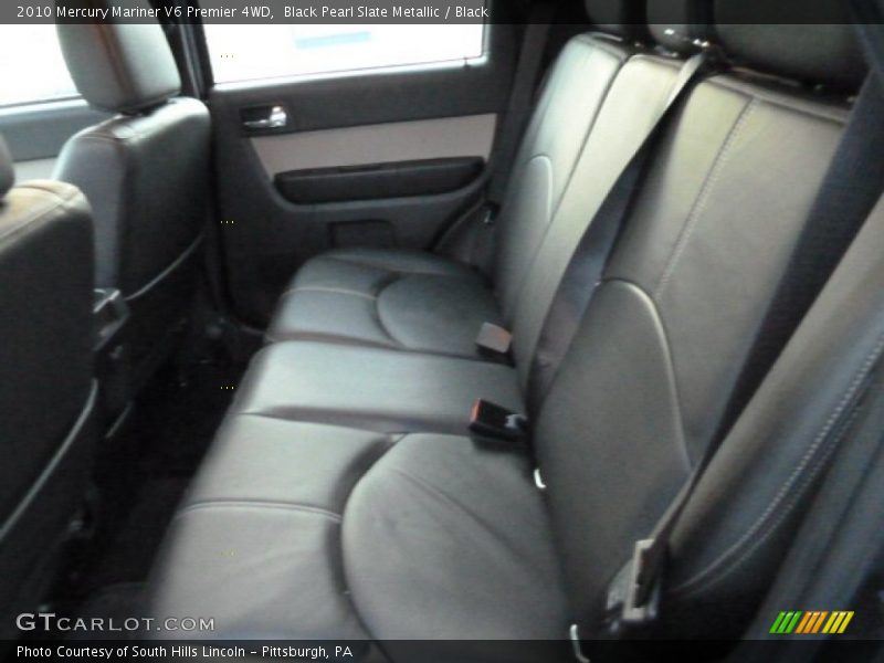 Black Pearl Slate Metallic / Black 2010 Mercury Mariner V6 Premier 4WD