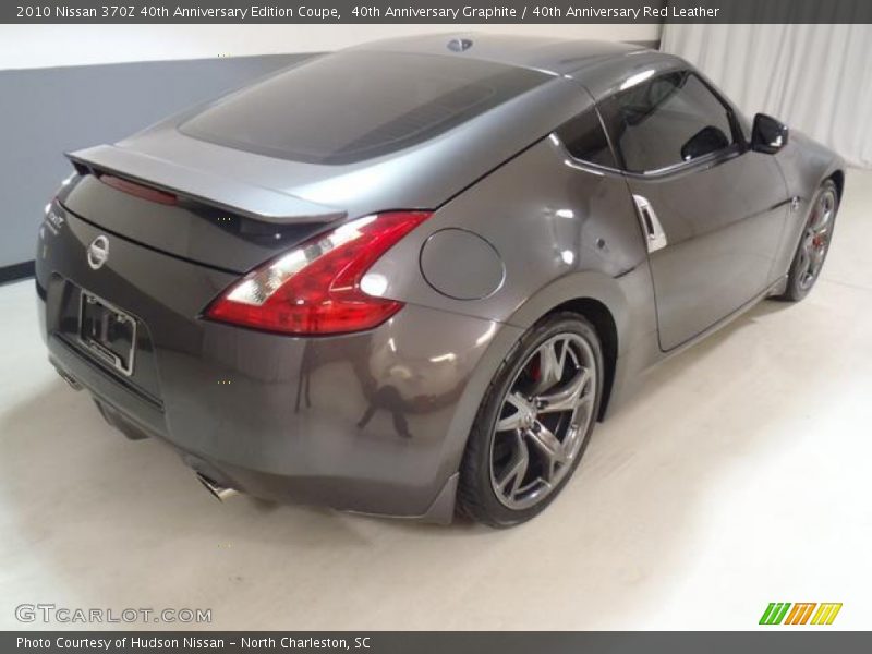 40th Anniversary Graphite / 40th Anniversary Red Leather 2010 Nissan 370Z 40th Anniversary Edition Coupe