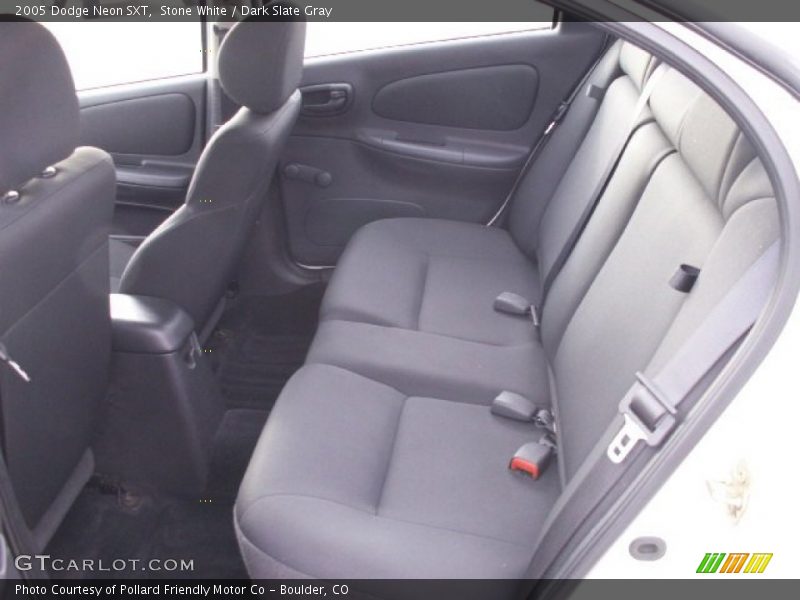 Stone White / Dark Slate Gray 2005 Dodge Neon SXT