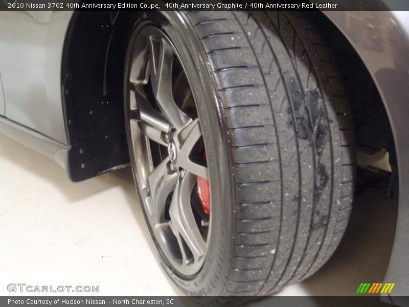 40th Anniversary Graphite / 40th Anniversary Red Leather 2010 Nissan 370Z 40th Anniversary Edition Coupe