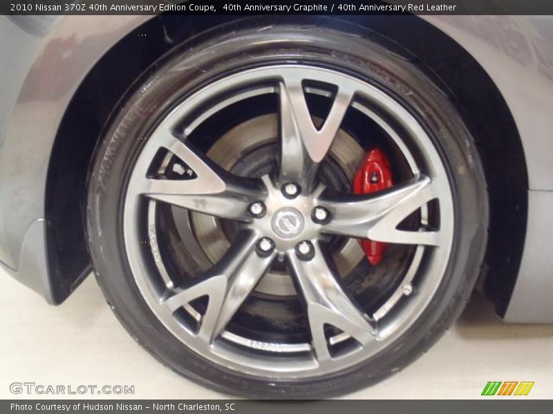 40th Anniversary Graphite / 40th Anniversary Red Leather 2010 Nissan 370Z 40th Anniversary Edition Coupe