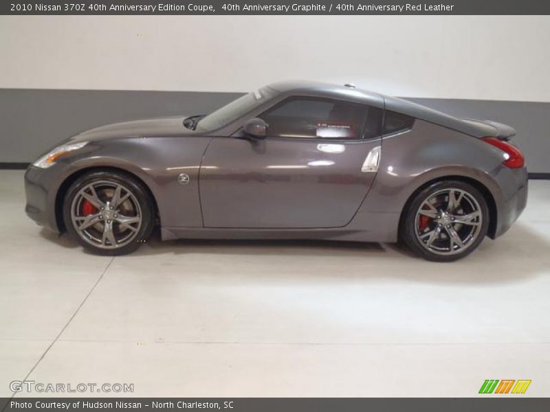 40th Anniversary Graphite / 40th Anniversary Red Leather 2010 Nissan 370Z 40th Anniversary Edition Coupe