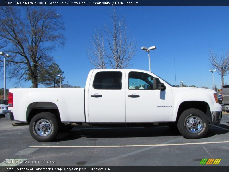 2009 Sierra 2500HD Work Truck Crew Cab Summit White