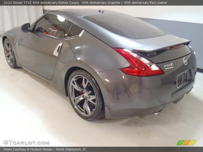 40th Anniversary Graphite / 40th Anniversary Red Leather 2010 Nissan 370Z 40th Anniversary Edition Coupe