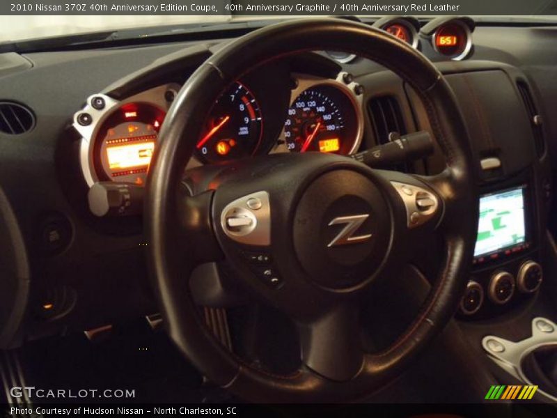 40th Anniversary Graphite / 40th Anniversary Red Leather 2010 Nissan 370Z 40th Anniversary Edition Coupe