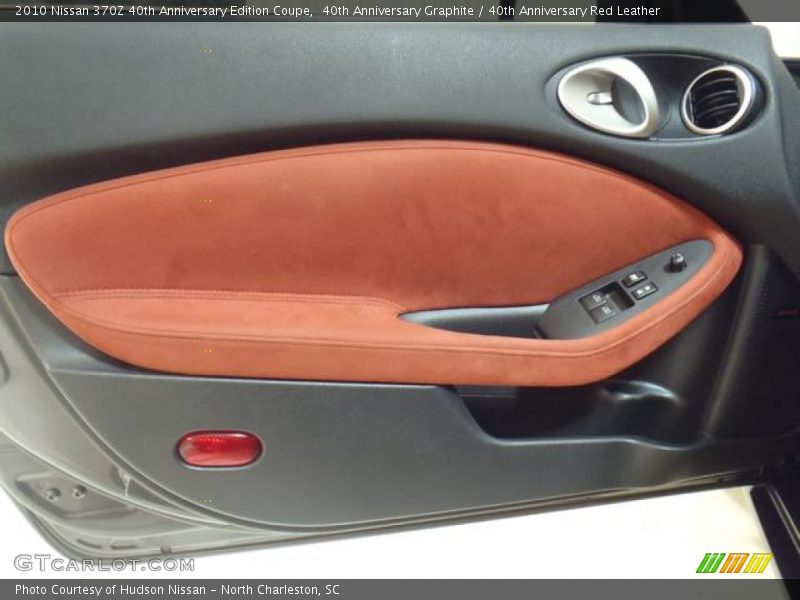 40th Anniversary Graphite / 40th Anniversary Red Leather 2010 Nissan 370Z 40th Anniversary Edition Coupe