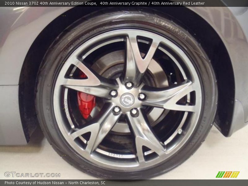 40th Anniversary Graphite / 40th Anniversary Red Leather 2010 Nissan 370Z 40th Anniversary Edition Coupe