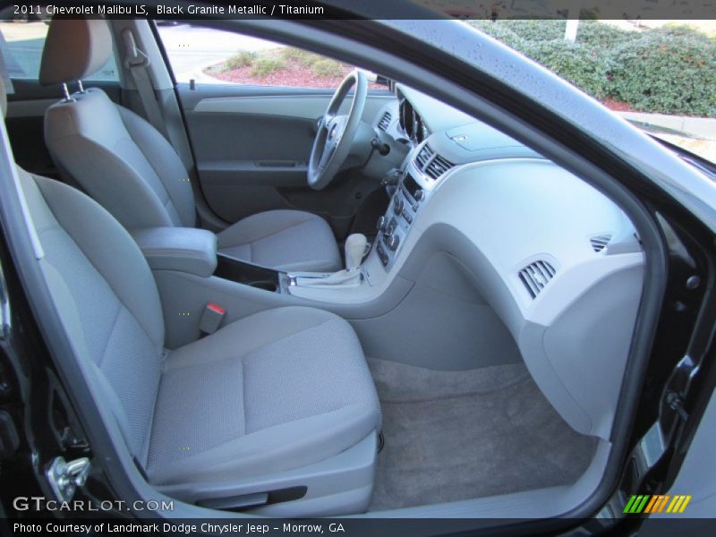Black Granite Metallic / Titanium 2011 Chevrolet Malibu LS