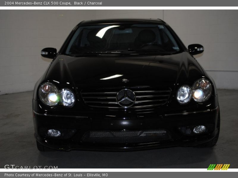 Black / Charcoal 2004 Mercedes-Benz CLK 500 Coupe