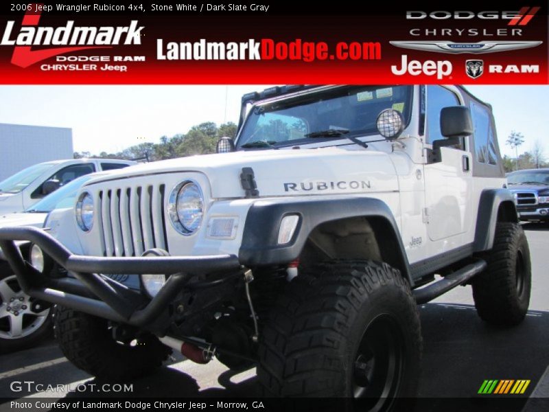 Stone White / Dark Slate Gray 2006 Jeep Wrangler Rubicon 4x4