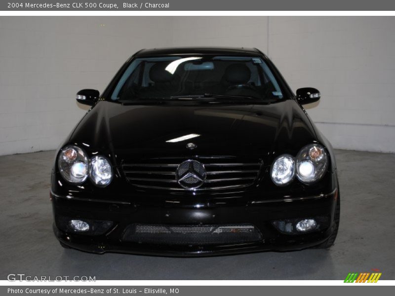 Black / Charcoal 2004 Mercedes-Benz CLK 500 Coupe
