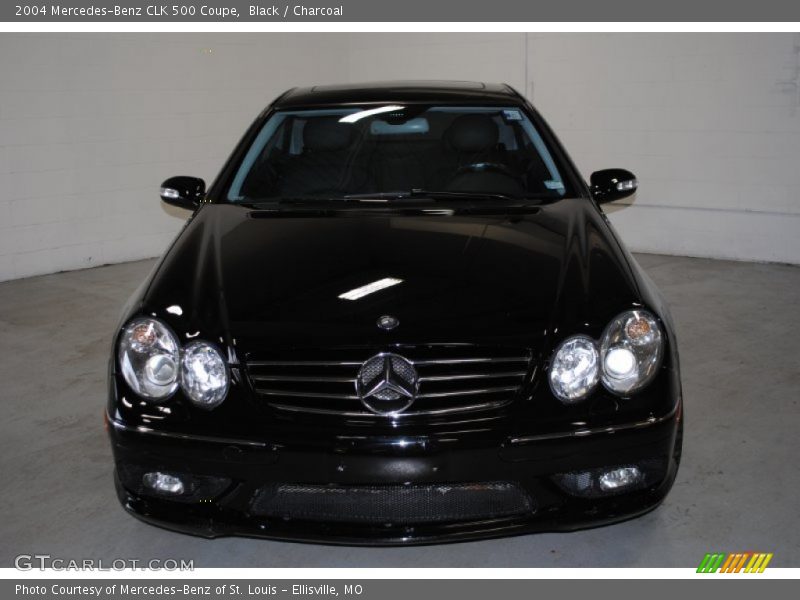 Black / Charcoal 2004 Mercedes-Benz CLK 500 Coupe