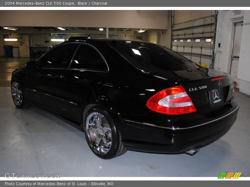 Black / Charcoal 2004 Mercedes-Benz CLK 500 Coupe