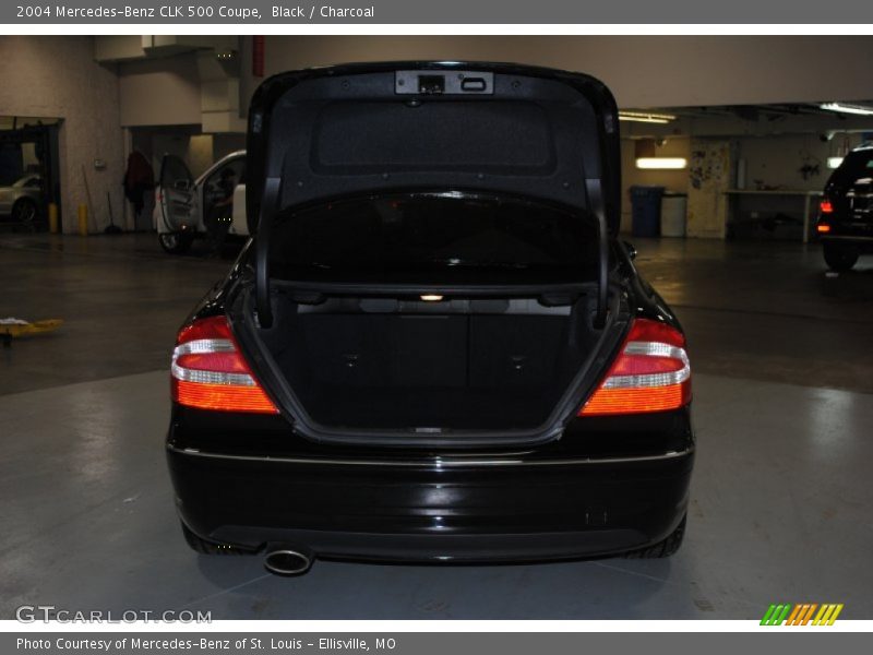 Black / Charcoal 2004 Mercedes-Benz CLK 500 Coupe