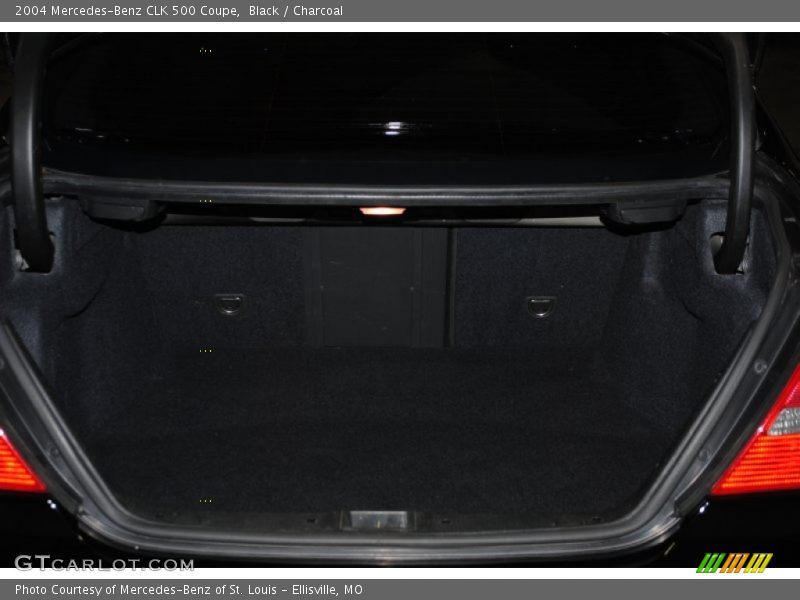 Black / Charcoal 2004 Mercedes-Benz CLK 500 Coupe