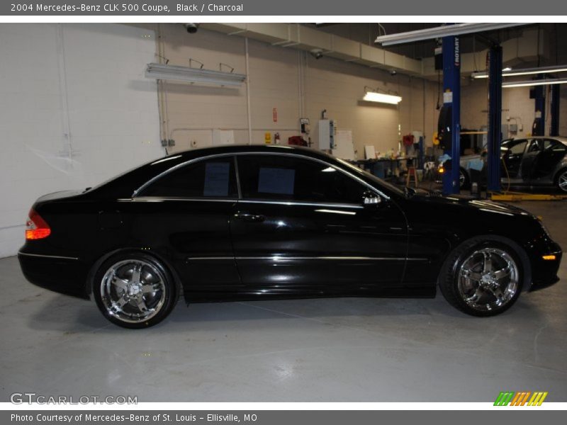 Black / Charcoal 2004 Mercedes-Benz CLK 500 Coupe