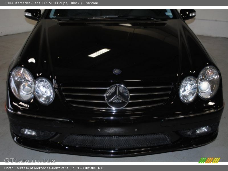 Black / Charcoal 2004 Mercedes-Benz CLK 500 Coupe