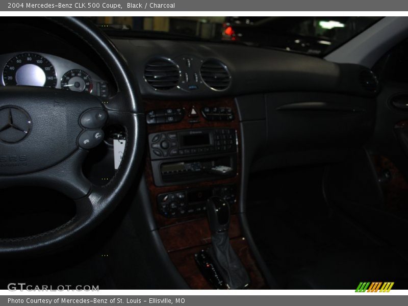 Black / Charcoal 2004 Mercedes-Benz CLK 500 Coupe