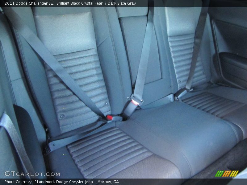 Brilliant Black Crystal Pearl / Dark Slate Gray 2011 Dodge Challenger SE
