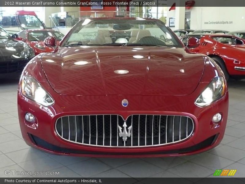 Rosso Trionfale (Red) / Sabbia 2012 Maserati GranTurismo Convertible GranCabrio