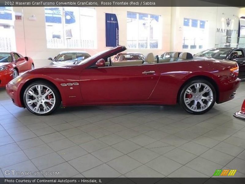  2012 GranTurismo Convertible GranCabrio Rosso Trionfale (Red)