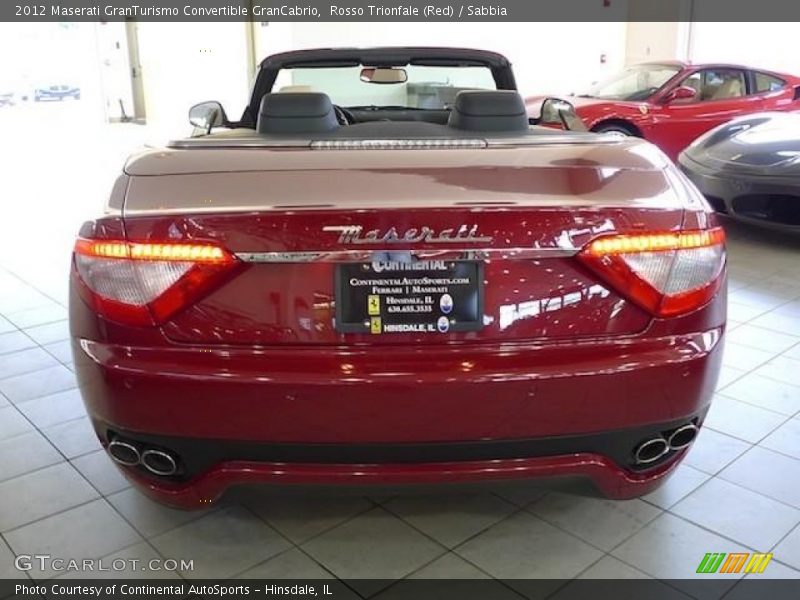 Rosso Trionfale (Red) / Sabbia 2012 Maserati GranTurismo Convertible GranCabrio