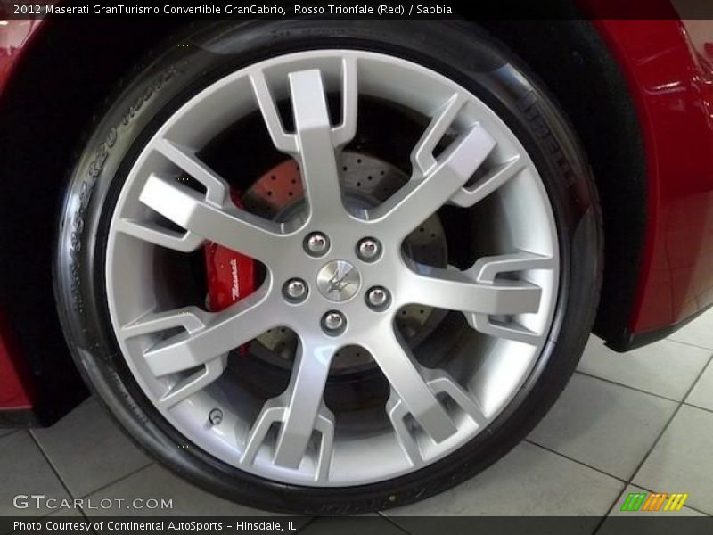  2012 GranTurismo Convertible GranCabrio Wheel