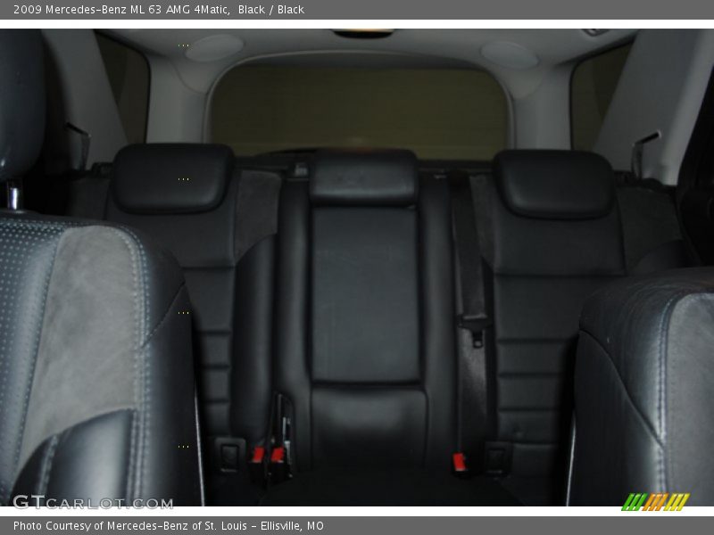 Black / Black 2009 Mercedes-Benz ML 63 AMG 4Matic