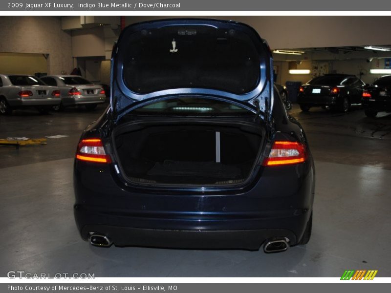 Indigo Blue Metallic / Dove/Charcoal 2009 Jaguar XF Luxury