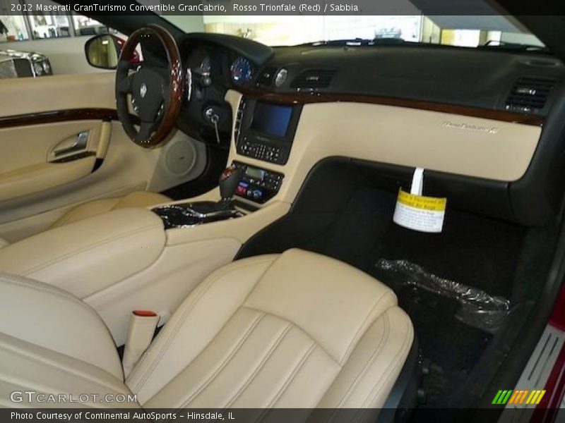 Dashboard of 2012 GranTurismo Convertible GranCabrio