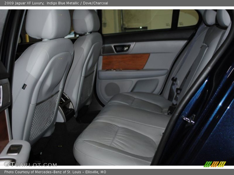 Indigo Blue Metallic / Dove/Charcoal 2009 Jaguar XF Luxury