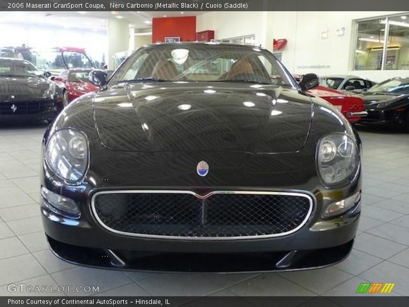 Nero Carbonio (Metallic Black) / Cuoio (Saddle) 2006 Maserati GranSport Coupe