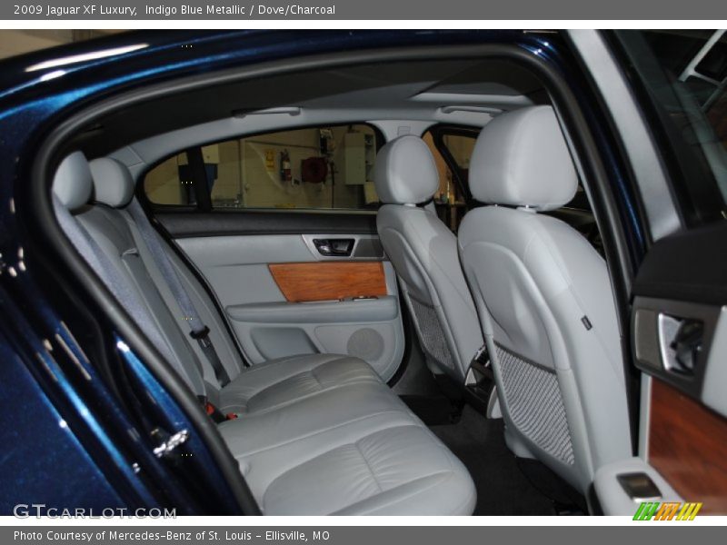 Indigo Blue Metallic / Dove/Charcoal 2009 Jaguar XF Luxury