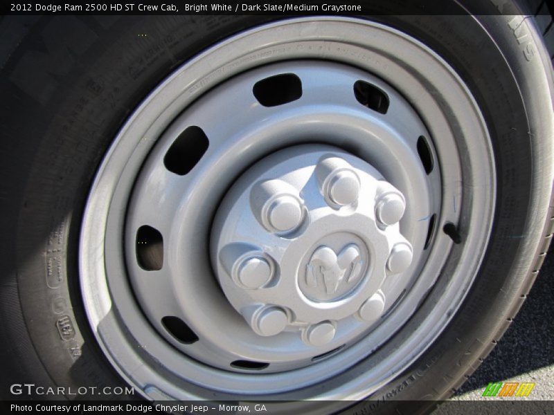 Bright White / Dark Slate/Medium Graystone 2012 Dodge Ram 2500 HD ST Crew Cab
