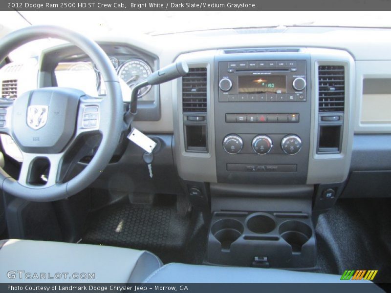 Bright White / Dark Slate/Medium Graystone 2012 Dodge Ram 2500 HD ST Crew Cab