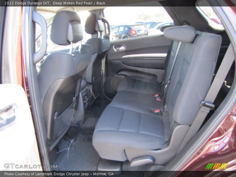 Deep Molten Red Pearl / Black 2012 Dodge Durango SXT