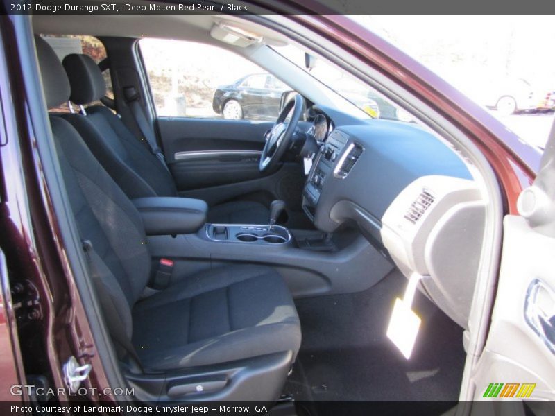 Deep Molten Red Pearl / Black 2012 Dodge Durango SXT