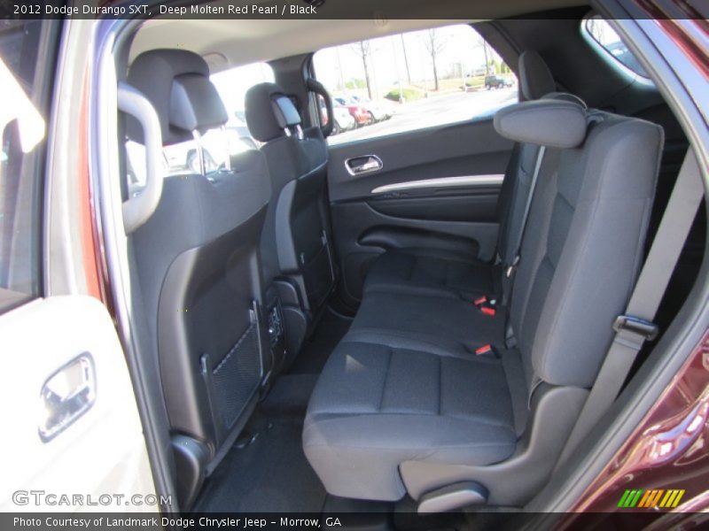 Deep Molten Red Pearl / Black 2012 Dodge Durango SXT