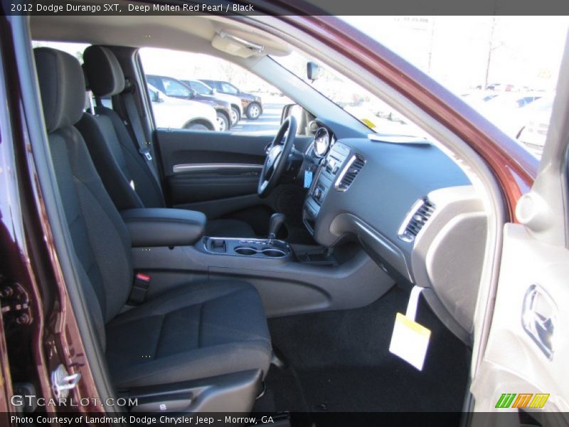 Deep Molten Red Pearl / Black 2012 Dodge Durango SXT