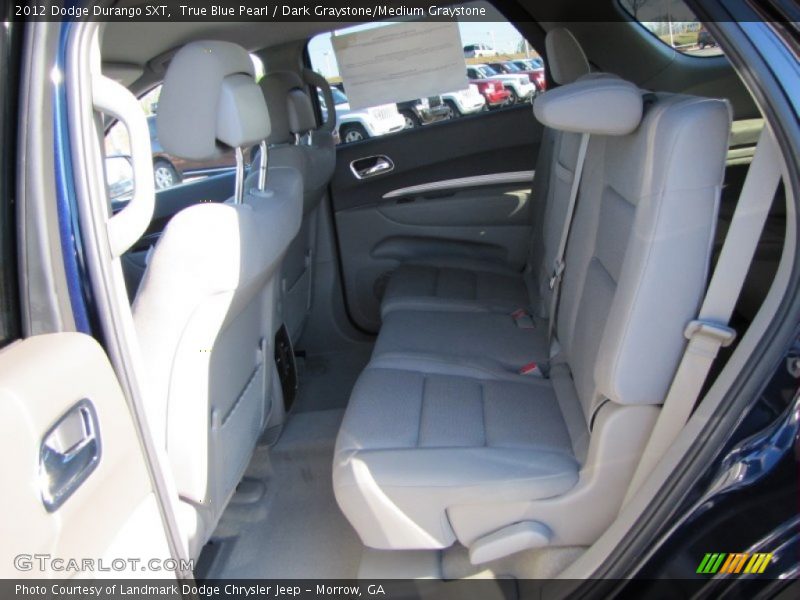 True Blue Pearl / Dark Graystone/Medium Graystone 2012 Dodge Durango SXT