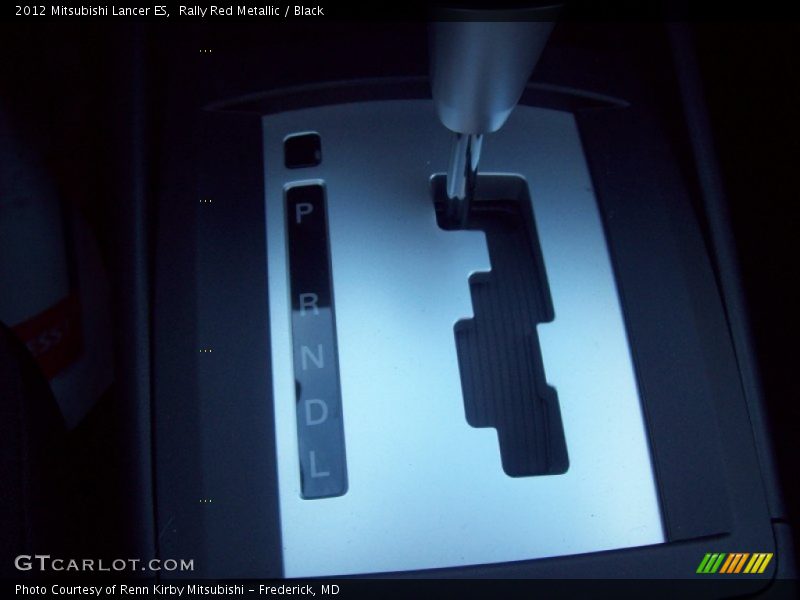Rally Red Metallic / Black 2012 Mitsubishi Lancer ES