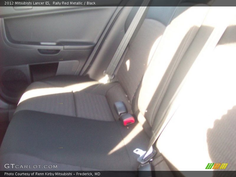 Rally Red Metallic / Black 2012 Mitsubishi Lancer ES