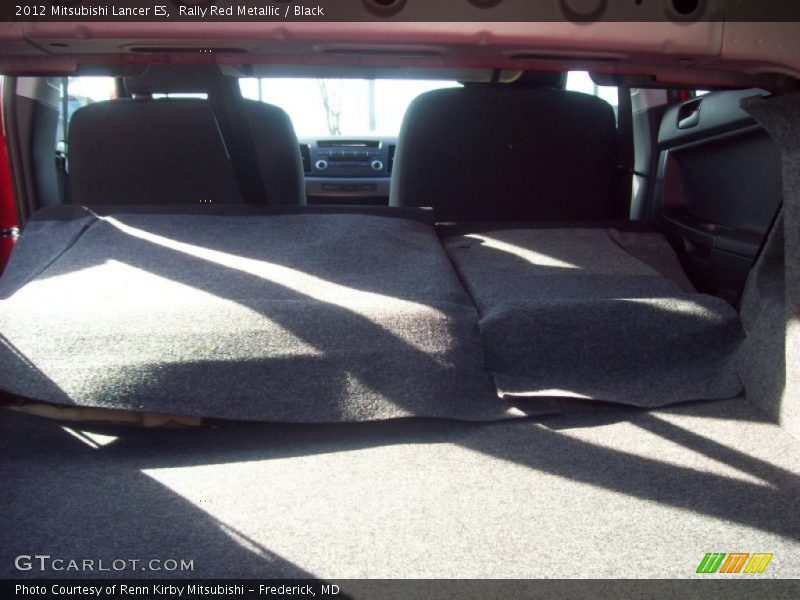 Rally Red Metallic / Black 2012 Mitsubishi Lancer ES