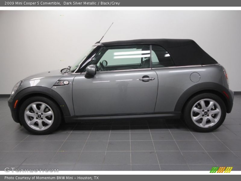  2009 Cooper S Convertible Dark Silver Metallic